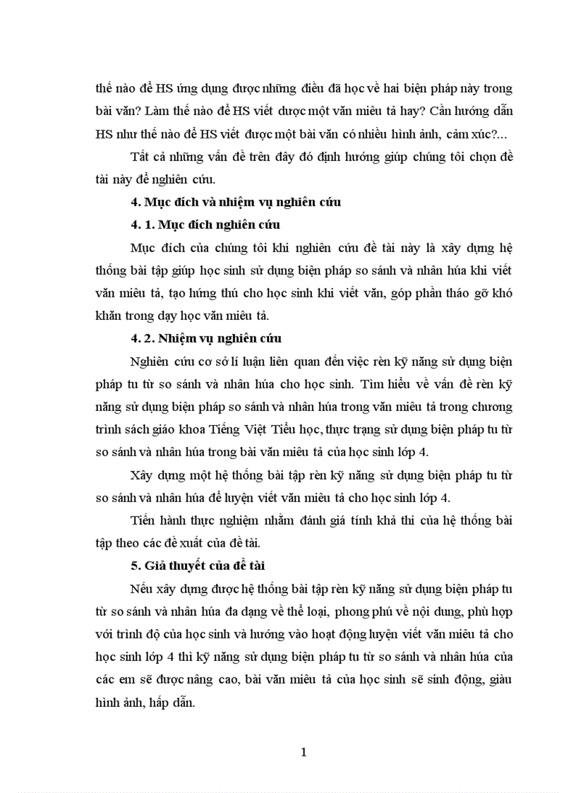 image for page Tìm hiều khả năng sử dụng biện pháp tu từ so sánh và nhân hóa trong bài văn miêu tả của học sinh lớp 4 các dạng bài tập rèn kỹ năng sử dụng biện pháp tu từ so sánh và nhân hóa