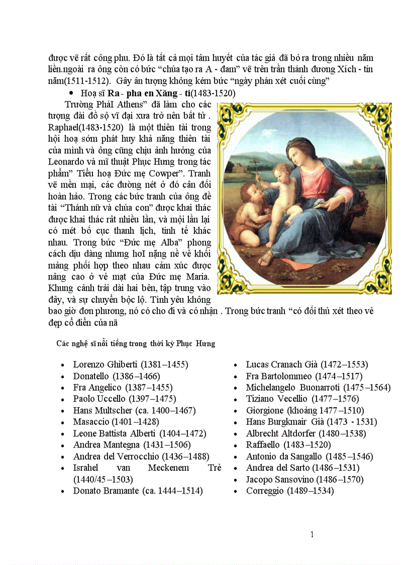 image for page Hội hoạ phục hưng