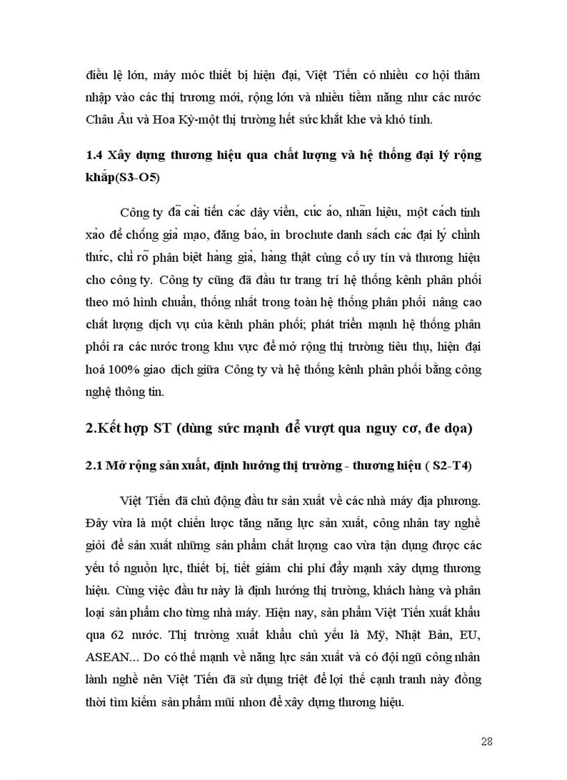 image for page Phân tích môi trường vĩ mô ở việt nam hiện nay chọn một doanh nghiệp sử dụng mô hình swot để định hướng chiến lược marketing