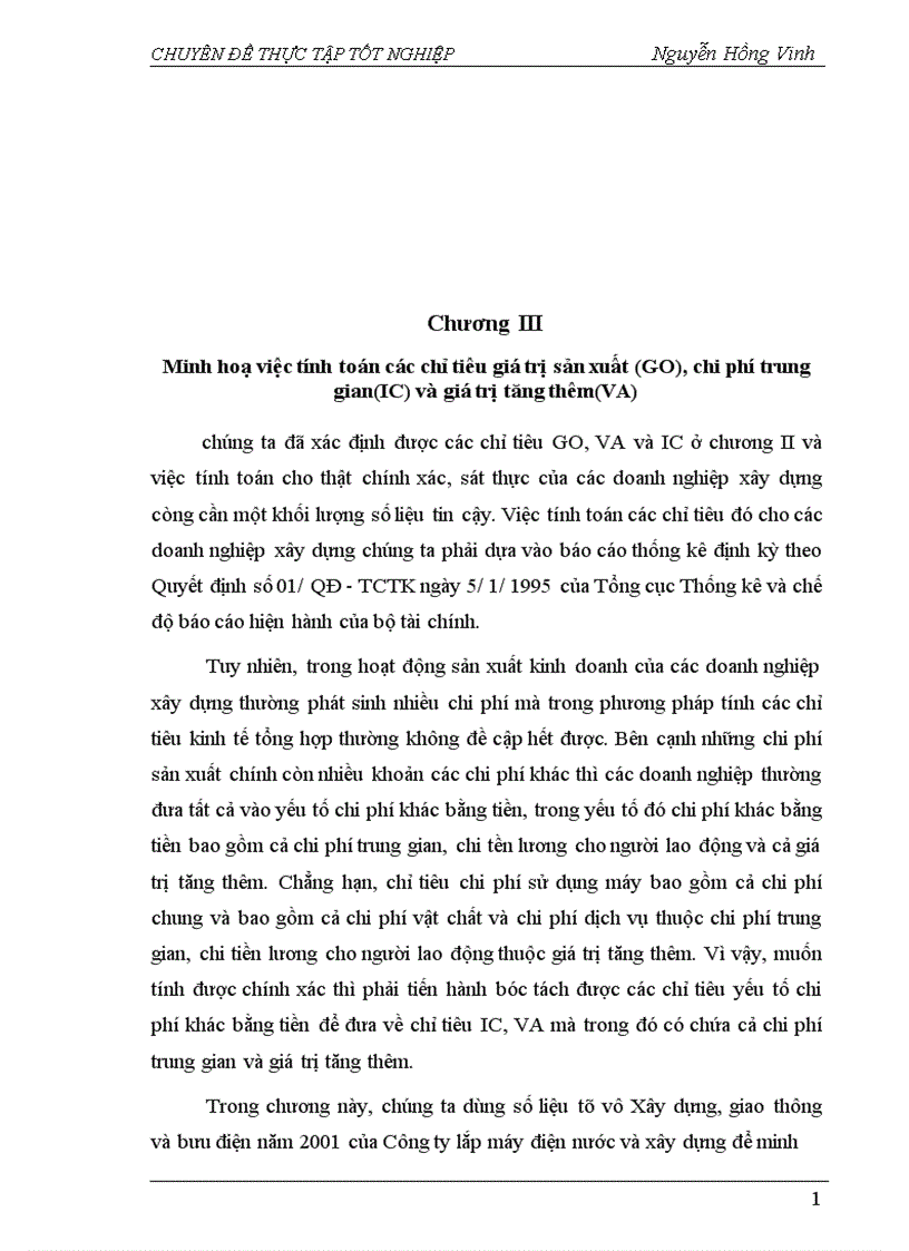 image for page Xác định các chỉ tiêu giá tri sản xuất chi phí trung gian và giá trị tăng thêm trong nền kinh tế thị trường của nước ta hiện nay 1