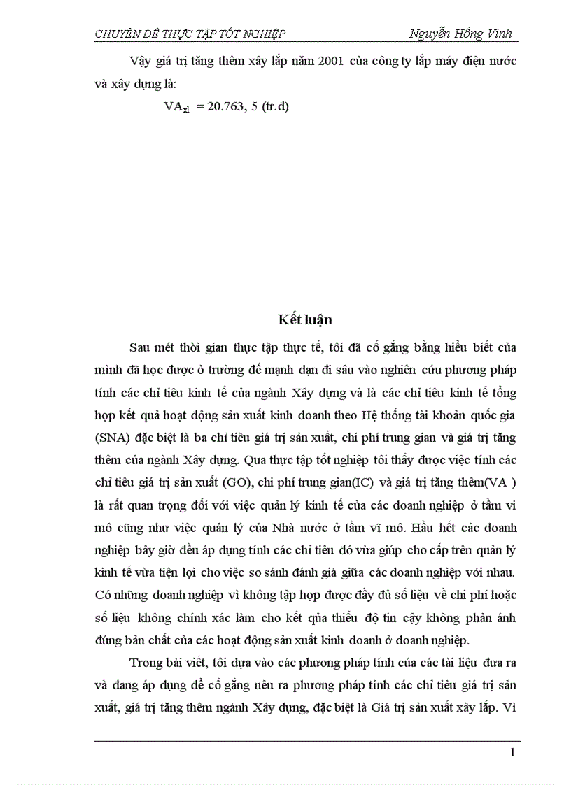 image for page Xác định các chỉ tiêu giá tri sản xuất chi phí trung gian và giá trị tăng thêm trong nền kinh tế thị trường của nước ta hiện nay 1