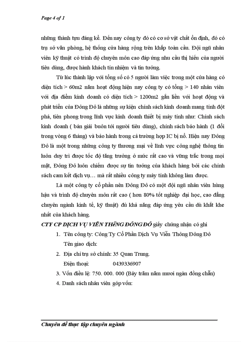 image for page Hoàn thiện kế toán tiền lương và các khoản trích theo lương tại Công ty cổ phân Dịch vụ Viễn thông Đông Đô 1