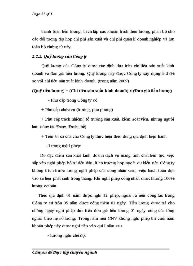 image for page Hoàn thiện kế toán tiền lương và các khoản trích theo lương tại Công ty cổ phân Dịch vụ Viễn thông Đông Đô 1