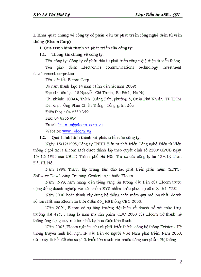 image for page Hoàn thiện công tác lập dự án tại công ty cổ phần đầu tư phát triển công nghệ điện tử viễn thông 1