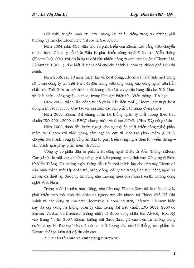 image for page Hoàn thiện công tác lập dự án tại công ty cổ phần đầu tư phát triển công nghệ điện tử viễn thông 1