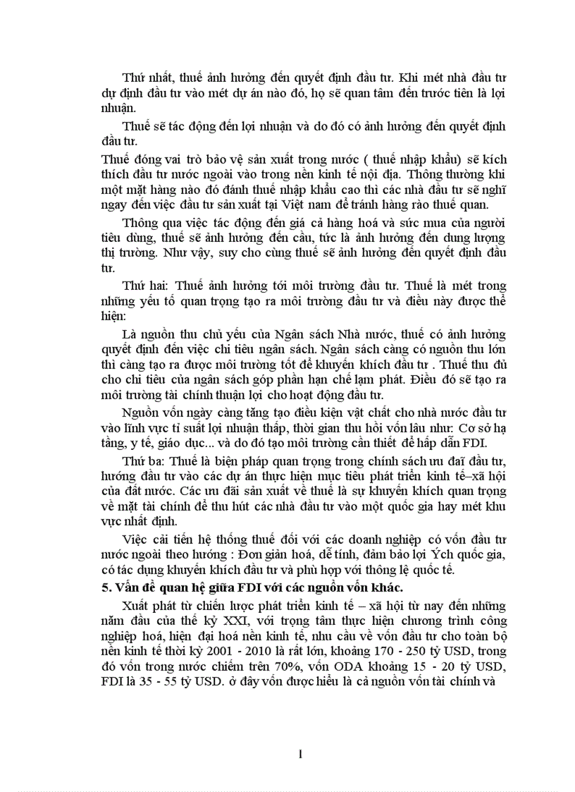 image for page Đầu tư trực tiếp nước ngoài và vai trò của đầu tư trực tiếp nước ngoài đối với sự phát triển kinh tế Việt Nam 1