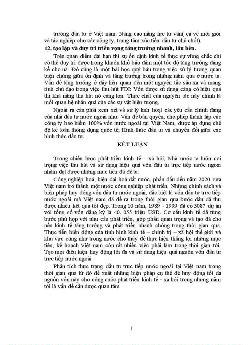 image for page Đầu tư trực tiếp nước ngoài và vai trò của đầu tư trực tiếp nước ngoài đối với sự phát triển kinh tế Việt Nam 1
