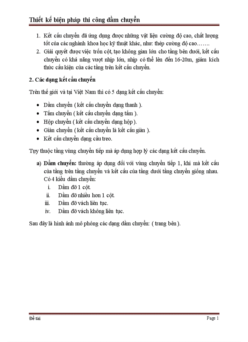 image for page Thiết kế biện pháp thi công dầm chuyển