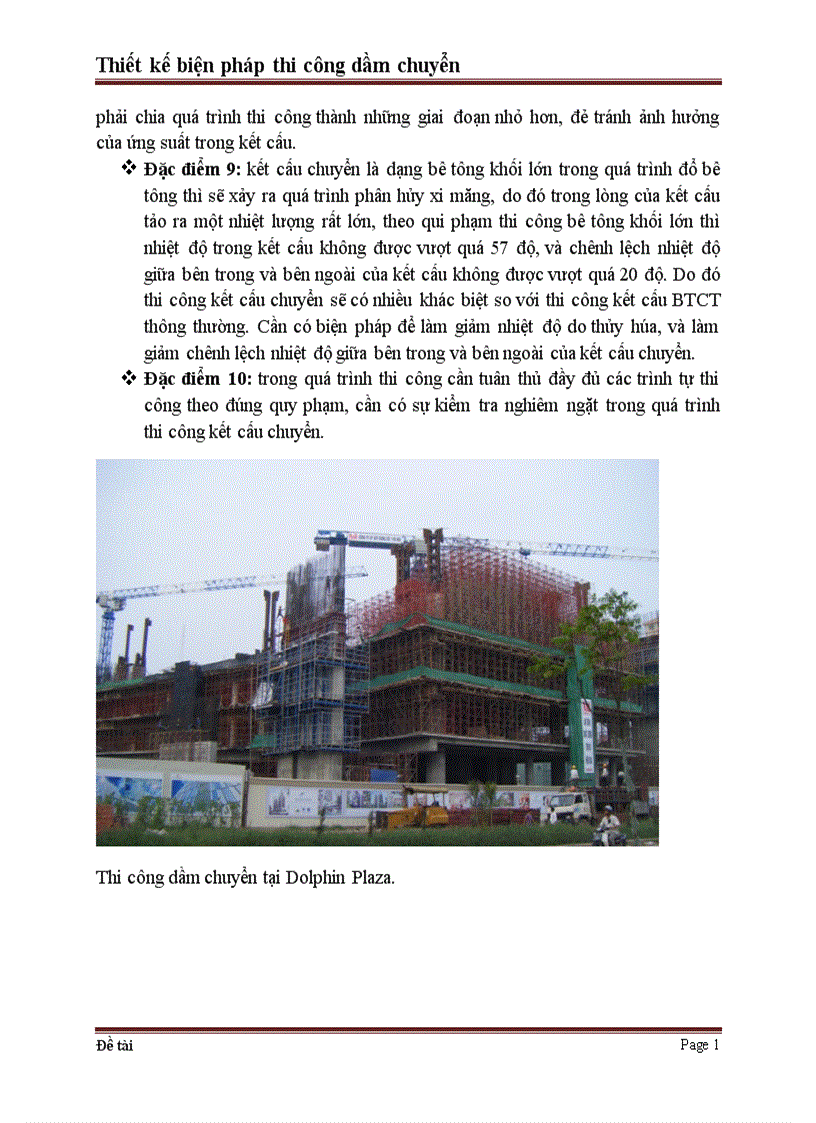 image for page Thiết kế biện pháp thi công dầm chuyển