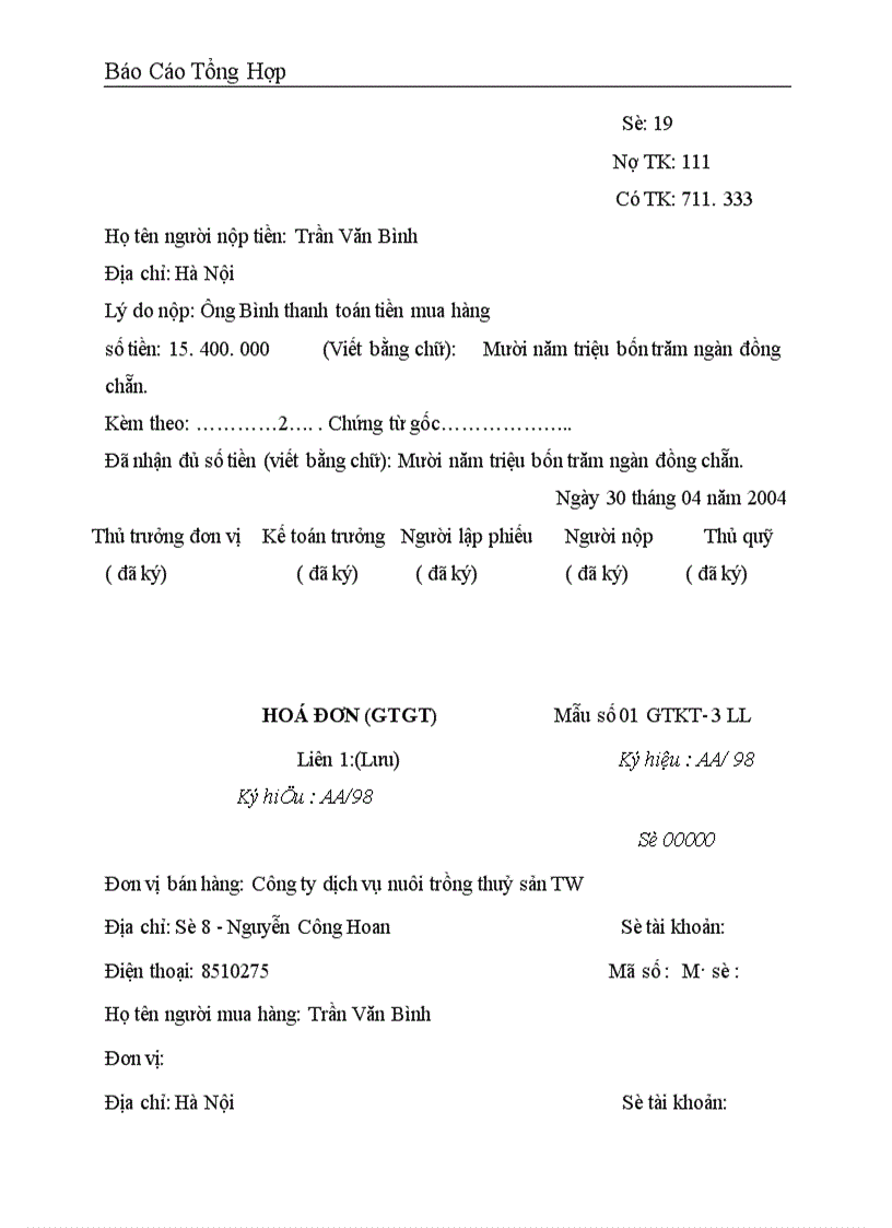image for page Công tác hạch toán kế toán tại Công ty dịch vụ nuôi trồng thuỷ sản trung ương 1