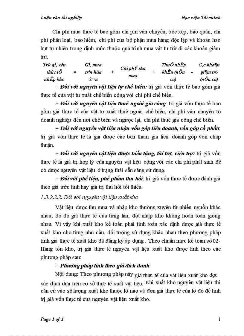 image for page Kế toán nguyên vật liệu tại Công ty Cổ phần thiết bị vật tư nông sản