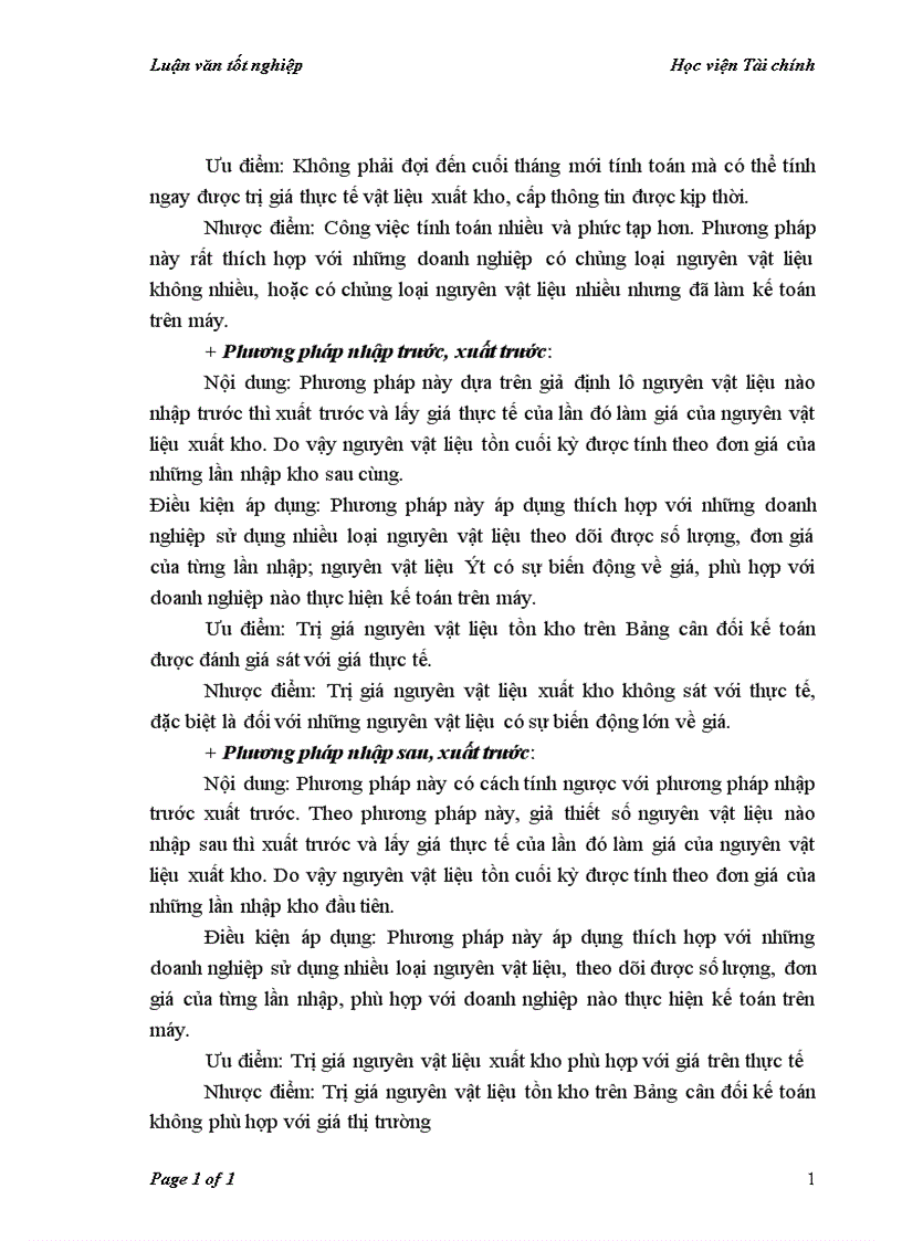 image for page Kế toán nguyên vật liệu tại Công ty Cổ phần thiết bị vật tư nông sản