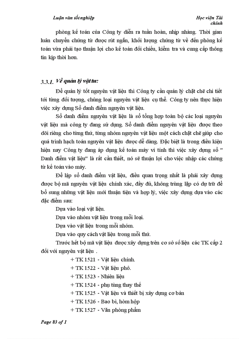 image for page Kế toán nguyên vật liệu tại Công ty Cổ phần thiết bị vật tư nông sản