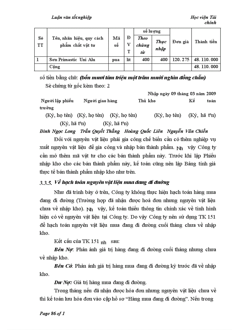 image for page Kế toán nguyên vật liệu tại Công ty Cổ phần thiết bị vật tư nông sản