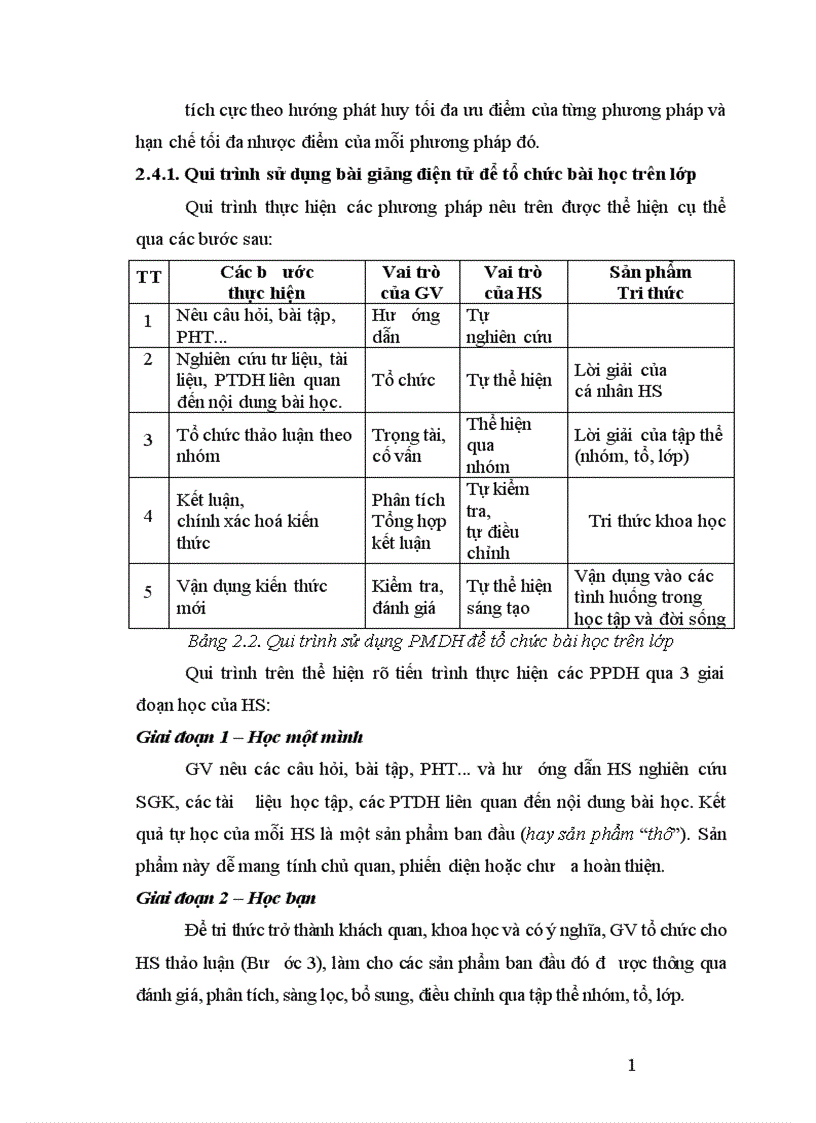 image for page Xây dựng và sử dụng bài giảng điện tử chương I phần di truyền học Sinh học 12 Ban cơ bản theo hướng tích hợp truyền thông đa phương tiện 1
