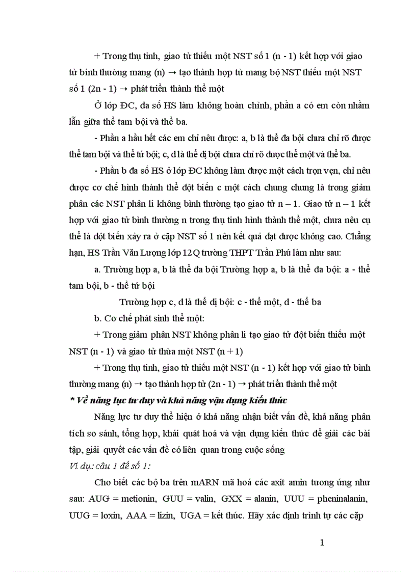 image for page Xây dựng và sử dụng bài giảng điện tử chương I phần di truyền học Sinh học 12 Ban cơ bản theo hướng tích hợp truyền thông đa phương tiện 1