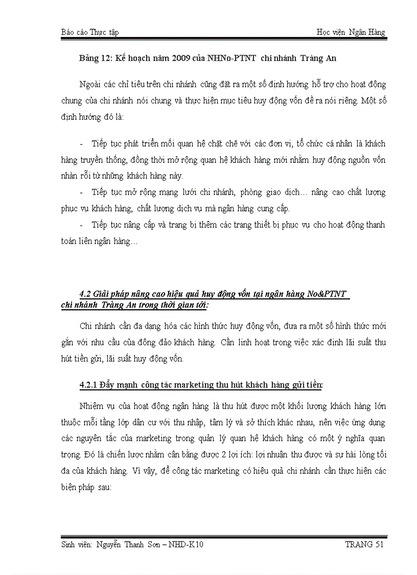 image for page Nâng cao hiệu quả huy động vốn tại Ngân Hàng Nông Nghiệp và Phát Triển Nông Thôn chi nhánh Tràng An