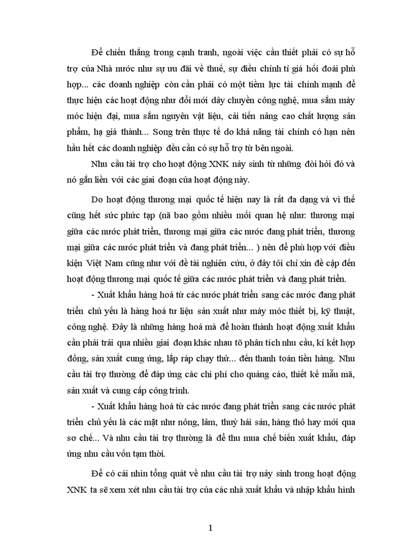 image for page Giải pháp mở rộng hoạt động tín dụng tài trợ xuất nhập khẩu tại Ngân hàng ngoại thương Hà Nội 1