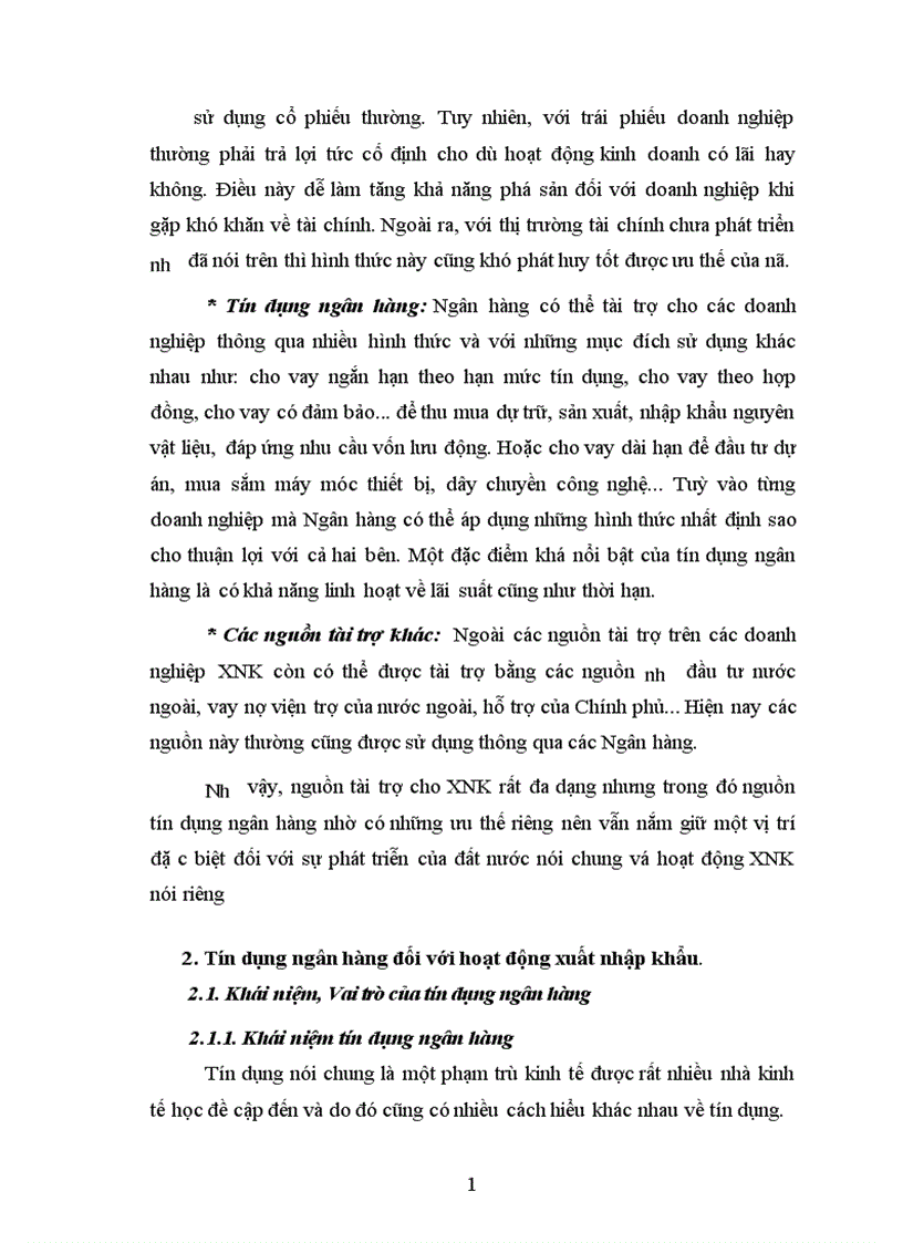 image for page Giải pháp mở rộng hoạt động tín dụng tài trợ xuất nhập khẩu tại Ngân hàng ngoại thương Hà Nội 1