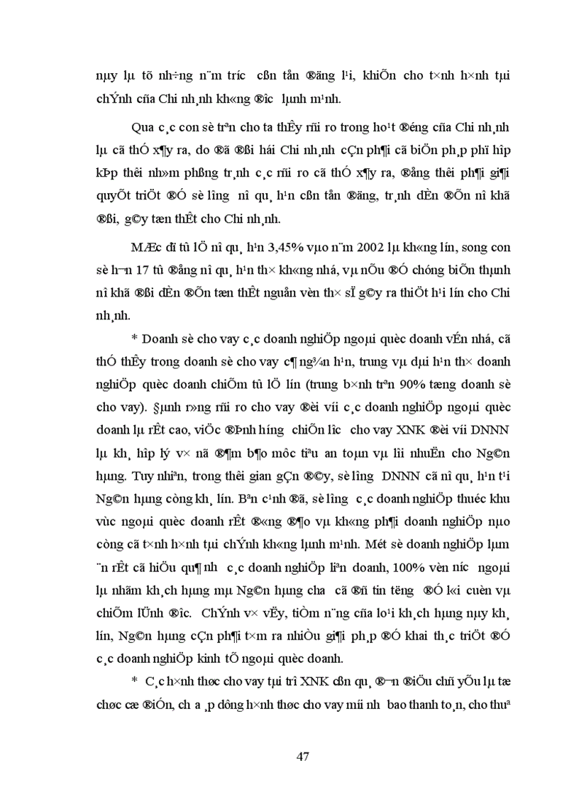 image for page Giải pháp mở rộng hoạt động tín dụng tài trợ xuất nhập khẩu tại Ngân hàng ngoại thương Hà Nội 1