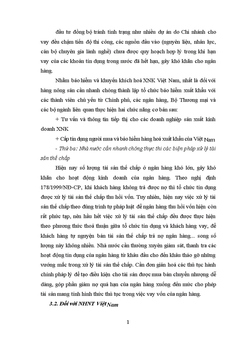 image for page Giải pháp mở rộng hoạt động tín dụng tài trợ xuất nhập khẩu tại Ngân hàng ngoại thương Hà Nội 1