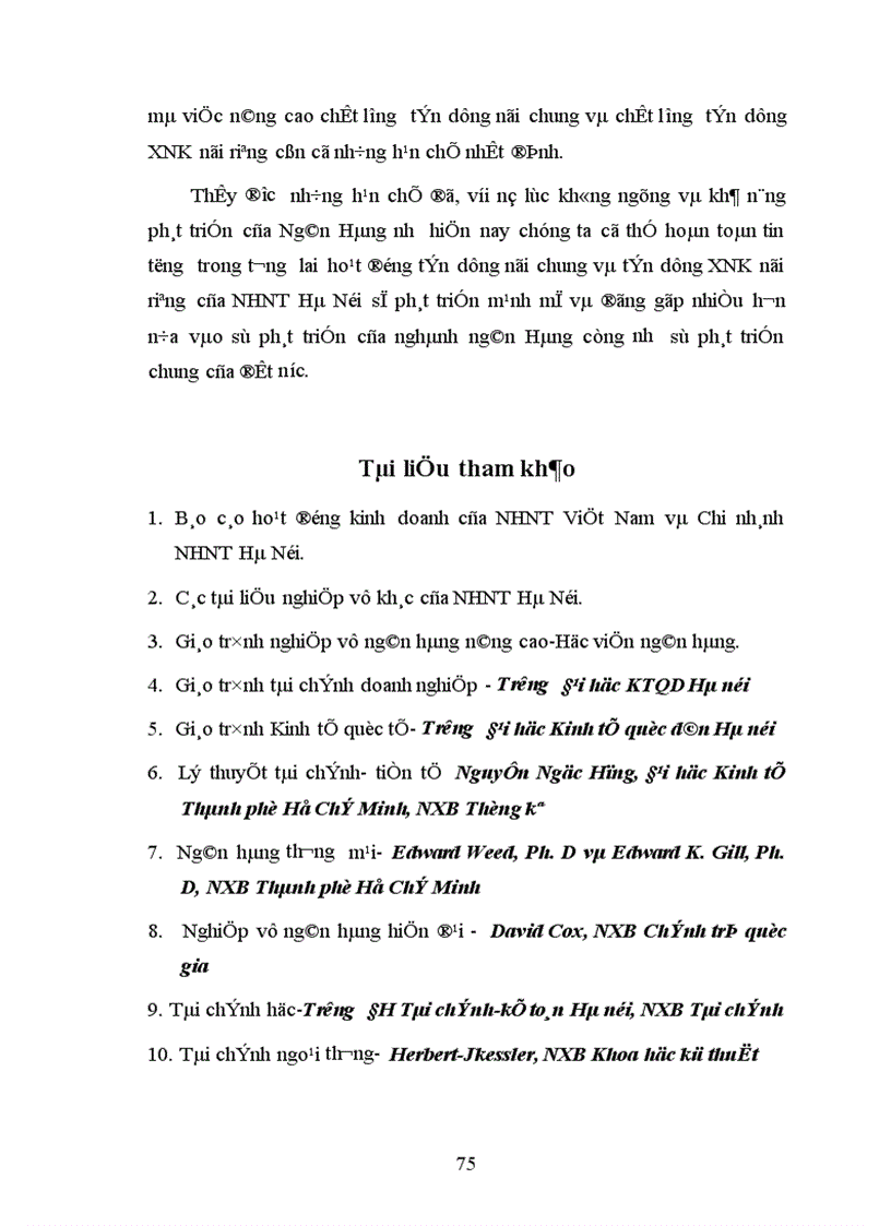 image for page Giải pháp mở rộng hoạt động tín dụng tài trợ xuất nhập khẩu tại Ngân hàng ngoại thương Hà Nội 1