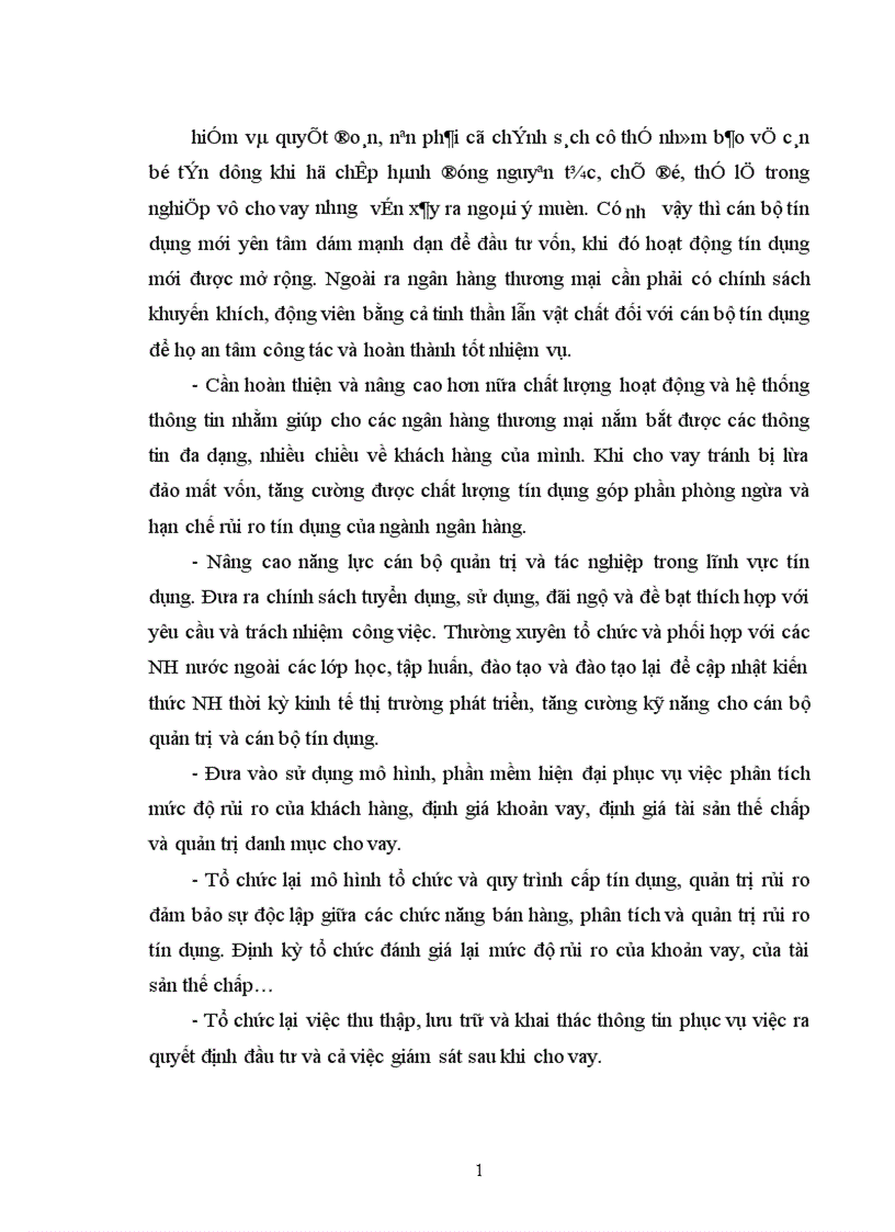 image for page Giải pháp nâng cao chất lượng hoạt động tín dụng tại Ngân hàng Nông nghiệp và phát triển Nông thôn Huyện Thanh Trì 1