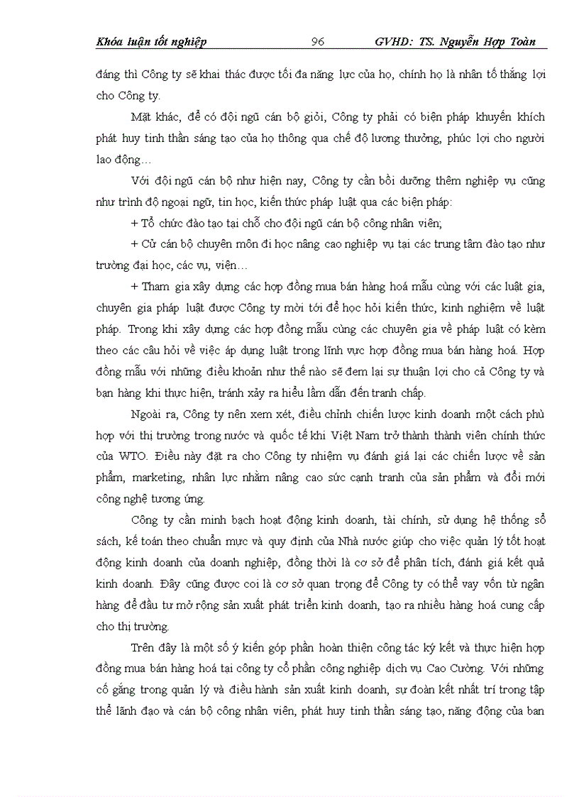 image for page Pháp luật về hợp đồng mua bán hàng hoá Thực tiễn áp dụng tại công ty cổ phần công nghiệp dịch vụ Cao Cường