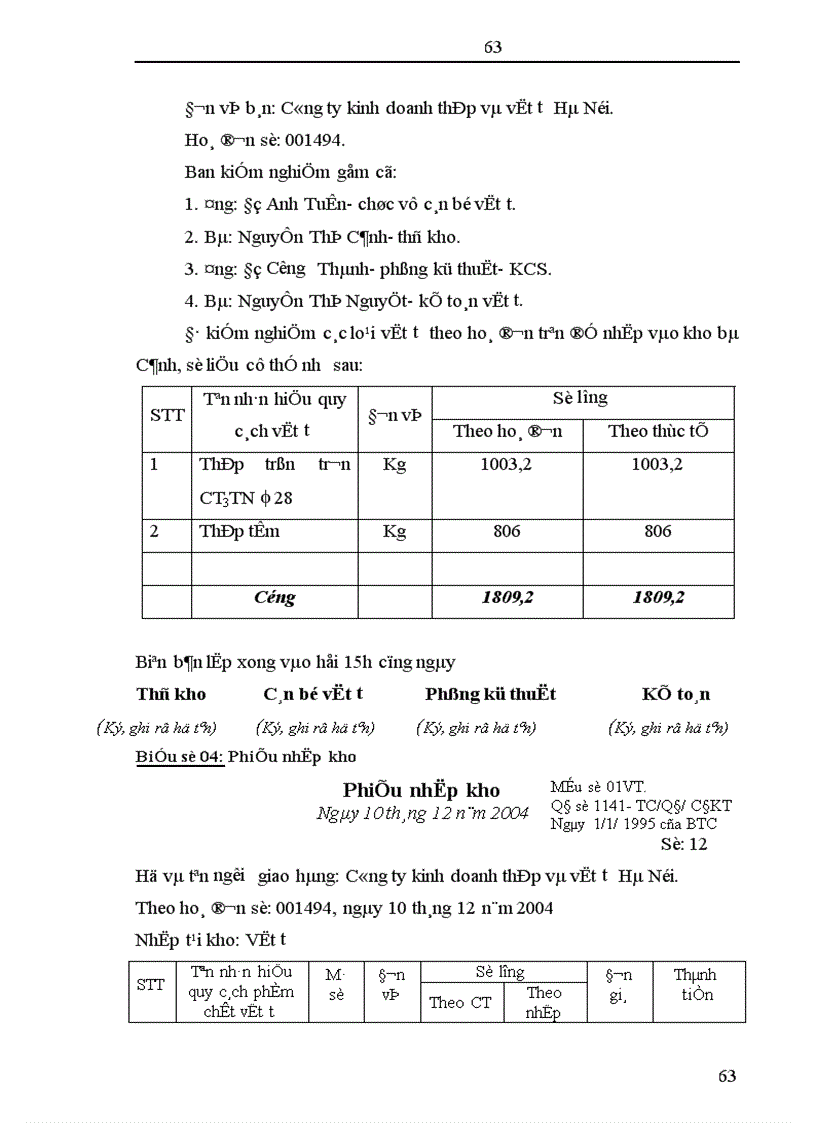 image for page Hoàn thiện công tác kế toán nguyên vật liệu tại Công ty cổ phần Sơn Tây Tỉnh Hà Tây 1