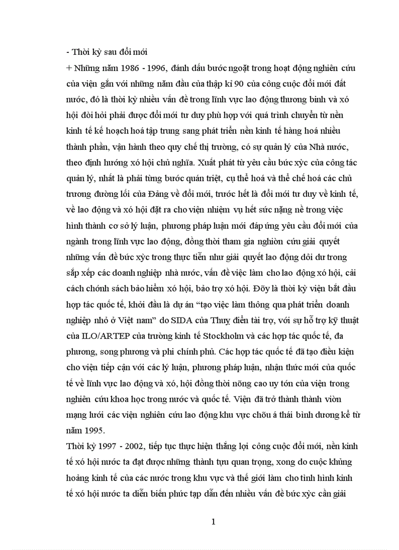 image for page Báo cáo thực tập tổng hợp của Viện nghiên cứu lao động và xã hội