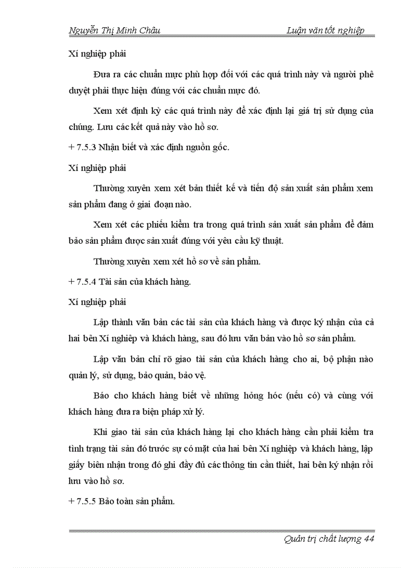 image for page Lập kế hoạch áp dụng hệ thống quản lý chất lượng ISO 9001 2000 tại Xí nghiệp cơ khí Long Quân 1