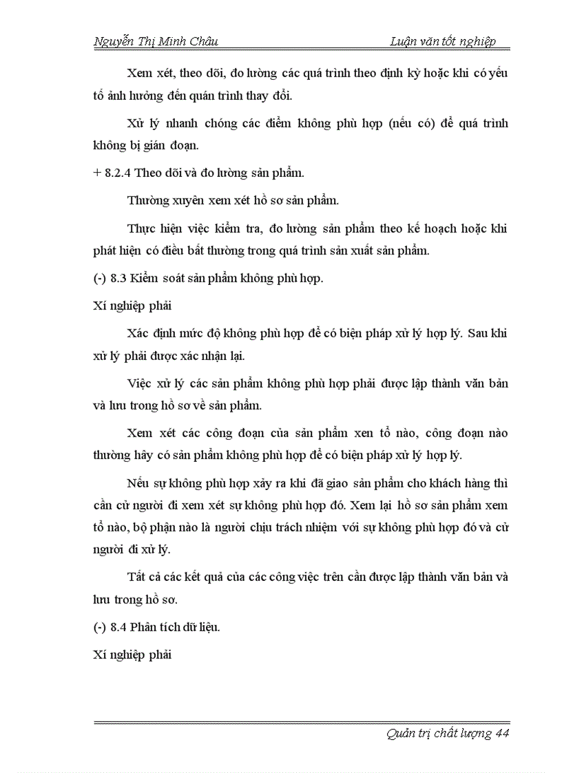 image for page Lập kế hoạch áp dụng hệ thống quản lý chất lượng ISO 9001 2000 tại Xí nghiệp cơ khí Long Quân 1