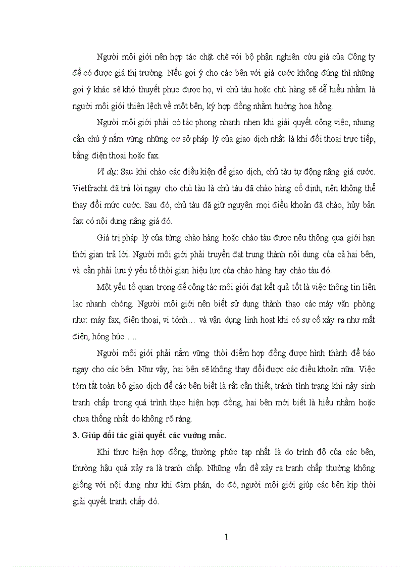 image for page Những vấn đề còn tồn tại trong hoạt động kinh doanh môi giới thuê tàu ở vietfracht