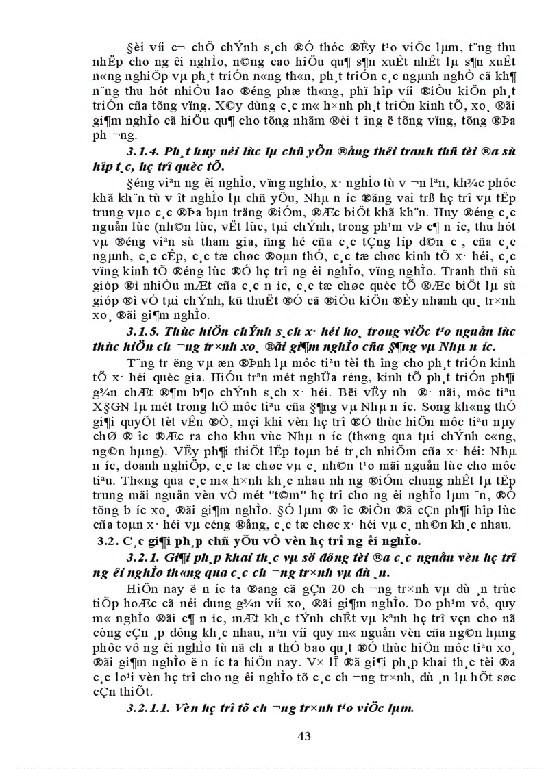 image for page Tạo lập và sử dụng vốn cho người nghèo thực trạng giải pháp 1
