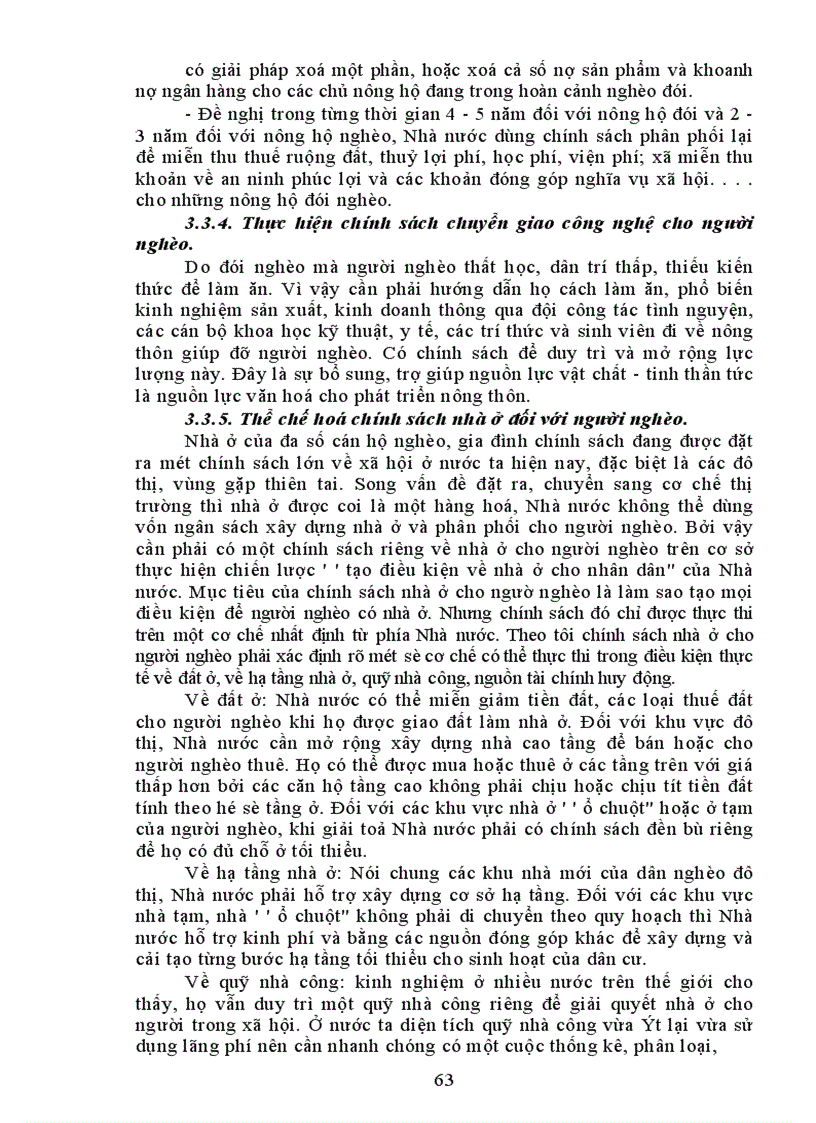 image for page Tạo lập và sử dụng vốn cho người nghèo thực trạng giải pháp 1