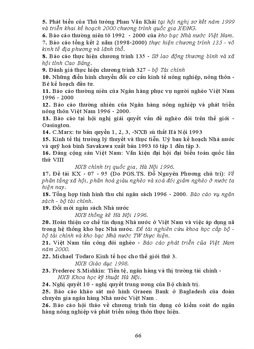 image for page Tạo lập và sử dụng vốn cho người nghèo thực trạng giải pháp 1