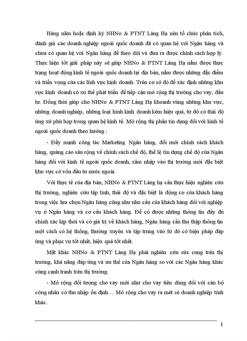 image for page Hiệu quả tín dụng đối với các doanh nghiệp ngoài quốc doanh tại Chi Nhánh Ngân hàng Nông Nghiệp và phát triển Nông thôn Láng Hạ 1