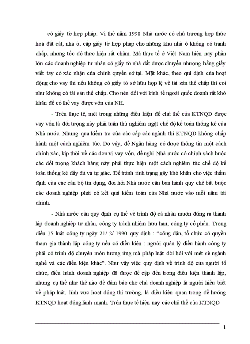 image for page Hiệu quả tín dụng đối với các doanh nghiệp ngoài quốc doanh tại Chi Nhánh Ngân hàng Nông Nghiệp và phát triển Nông thôn Láng Hạ 1
