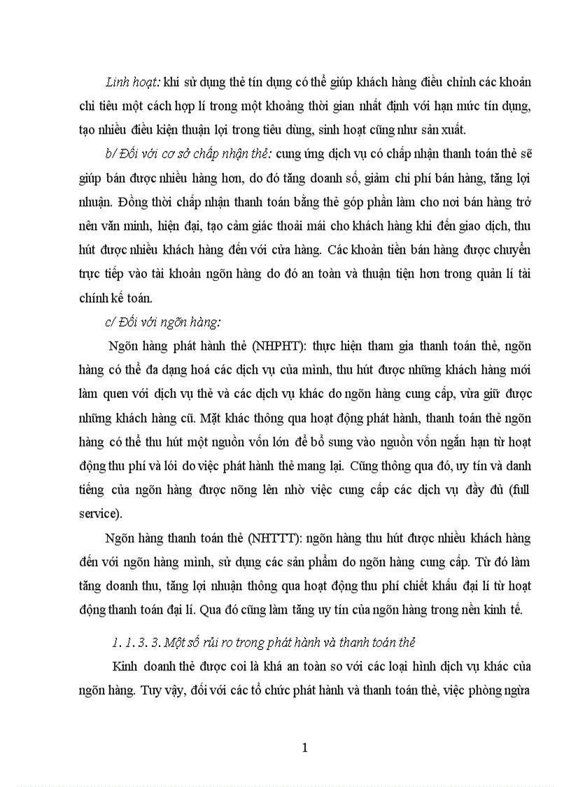 image for page Thực trạng phát hành và thanh toán thẻ tại NH TMCP Sài Gòn thương tín chi nhánh Thủ Đô 1