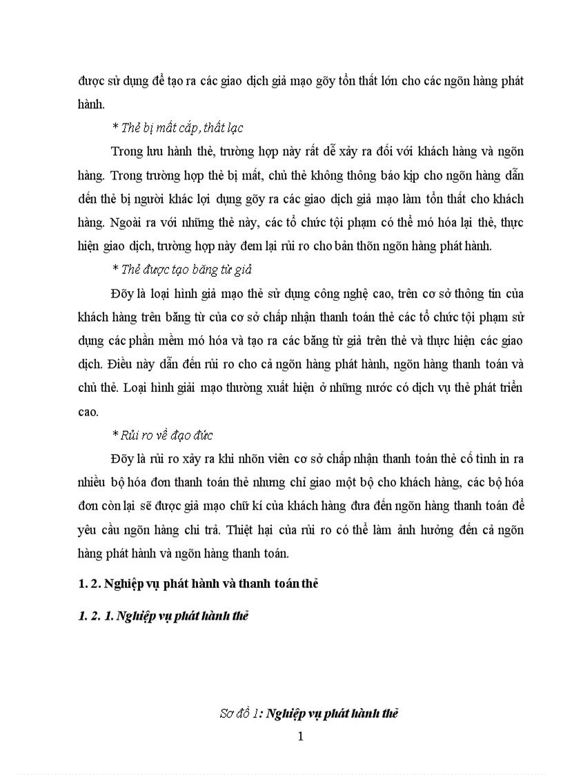 image for page Thực trạng phát hành và thanh toán thẻ tại NH TMCP Sài Gòn thương tín chi nhánh Thủ Đô 1