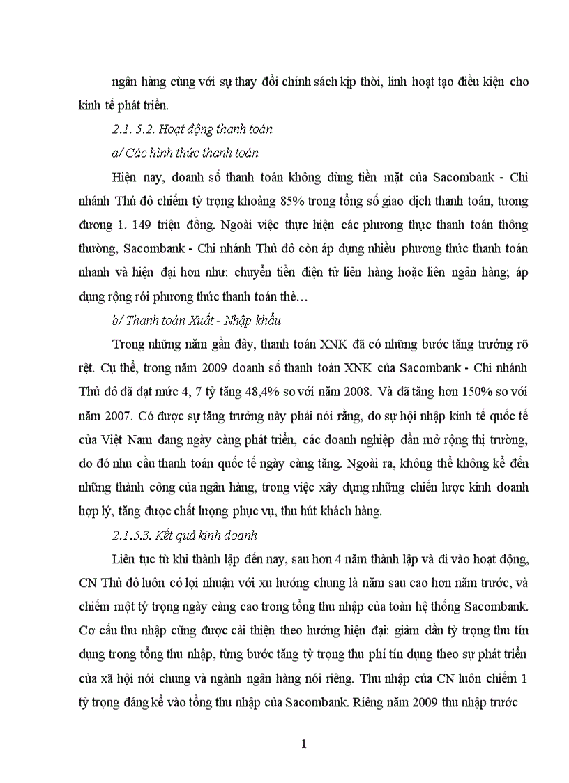 image for page Thực trạng phát hành và thanh toán thẻ tại NH TMCP Sài Gòn thương tín chi nhánh Thủ Đô 1