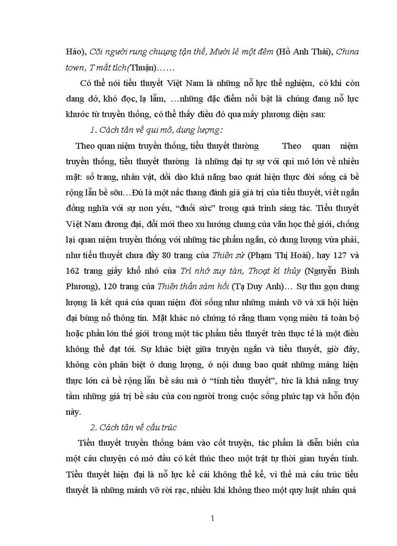 image for page Thế giới nhân vật trong tiểu thuyết của Thuận