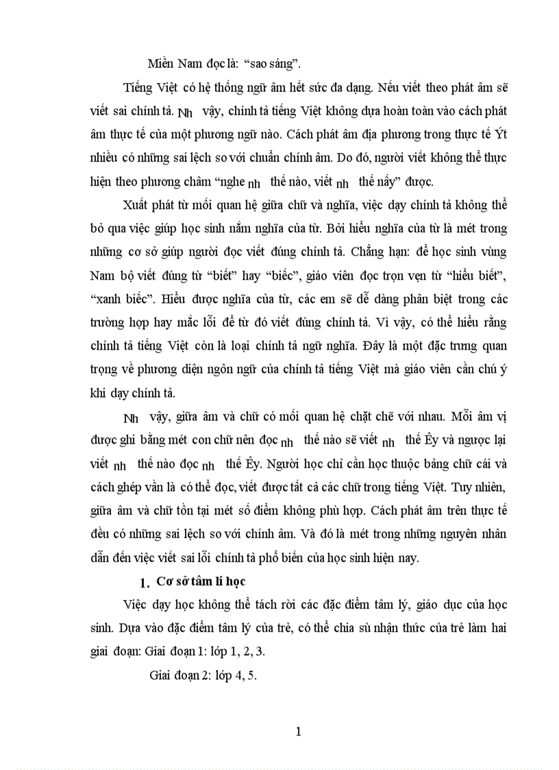 image for page Vận dụng lý thuyết tâm biên để khắc phục lỗi chính tả cho học sinh tiểu học Đà Nẵng