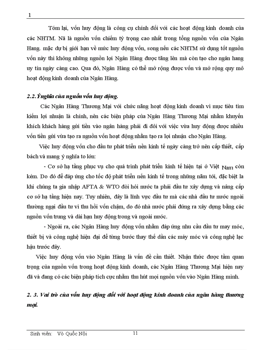 image for page Một số vấn đề cơ bản về vốn và kế toán huy động vốn tại chi nhánh NHNN PTNN Quận Tây Hồ 1