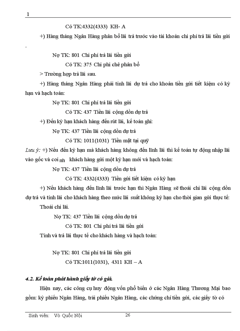 image for page Một số vấn đề cơ bản về vốn và kế toán huy động vốn tại chi nhánh NHNN PTNN Quận Tây Hồ 1