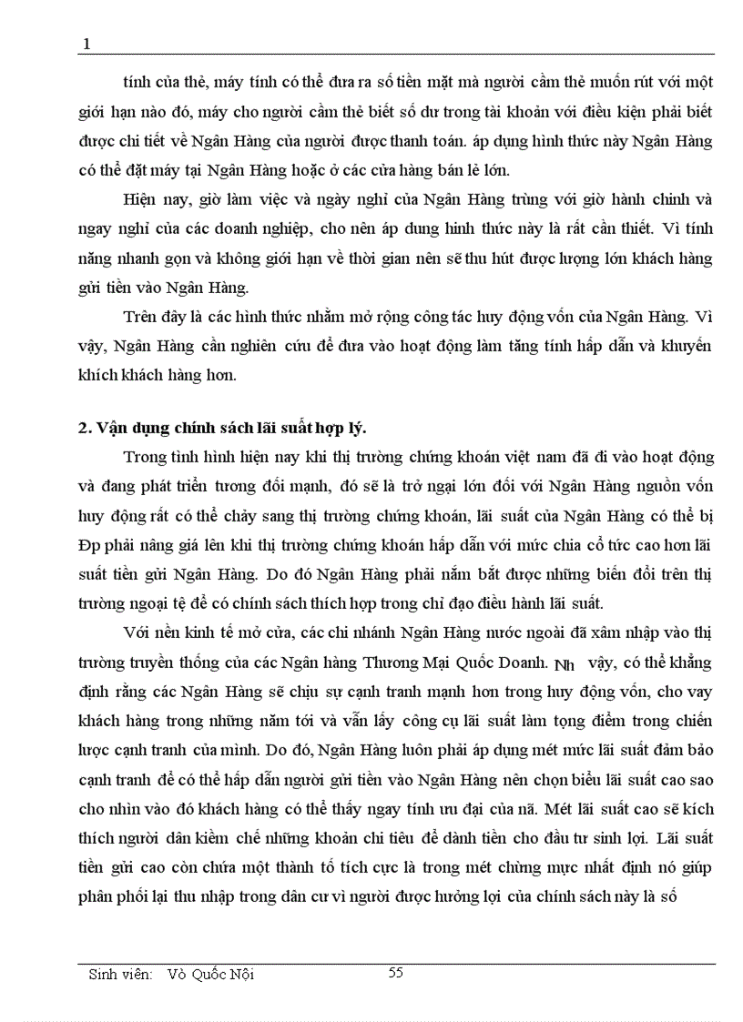 image for page Một số vấn đề cơ bản về vốn và kế toán huy động vốn tại chi nhánh NHNN PTNN Quận Tây Hồ 1