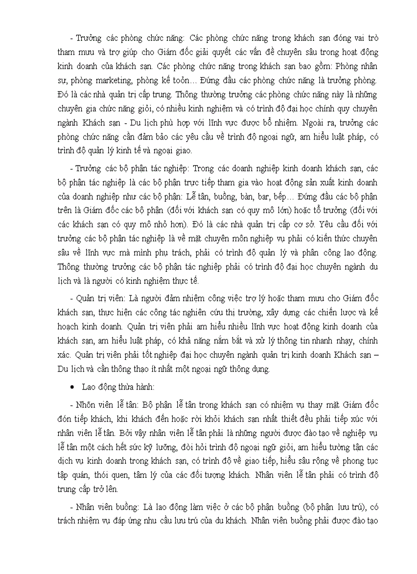 image for page Giải pháp tăng cường đào tạo và bồi dưỡng nhân lực tại nhà khách La Thành