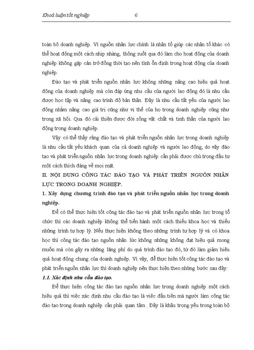image for page Hoàn thiện công tác đào tạo và phát triển nguồn nhân lực tại công ty cổ phần Thủy Tạ 1