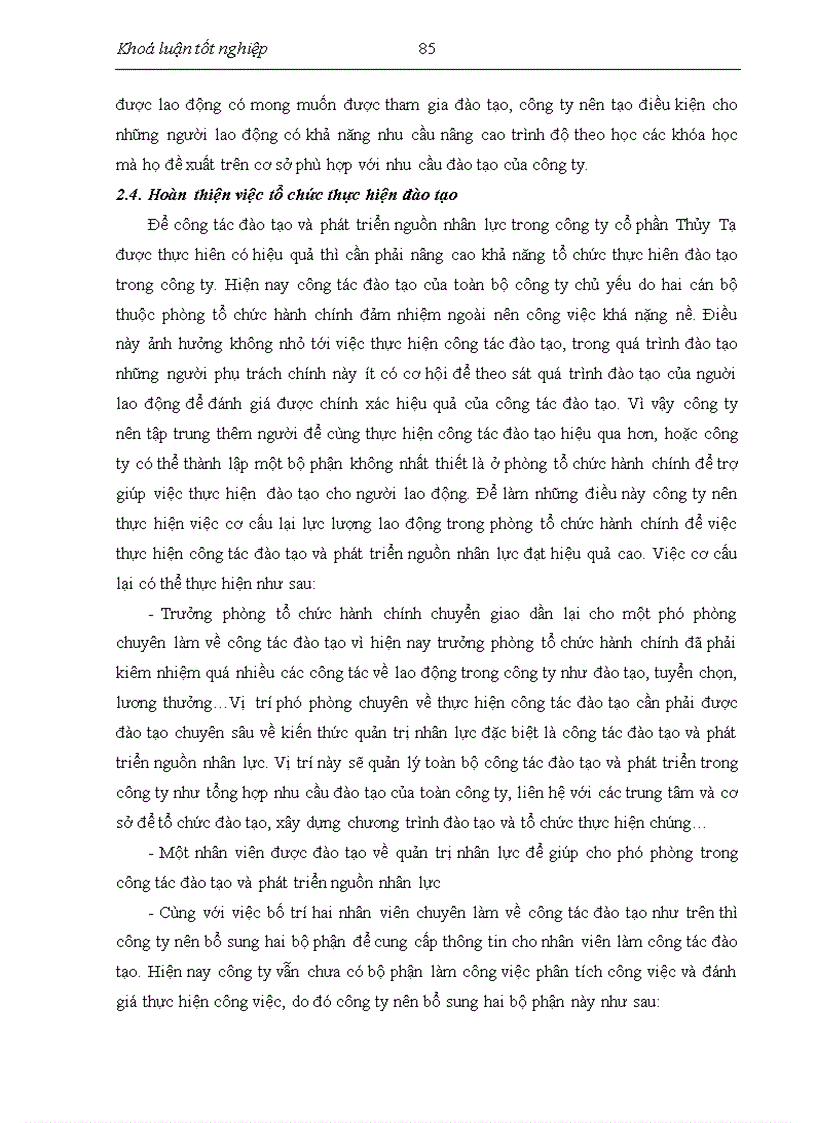 image for page Hoàn thiện công tác đào tạo và phát triển nguồn nhân lực tại công ty cổ phần Thủy Tạ 1