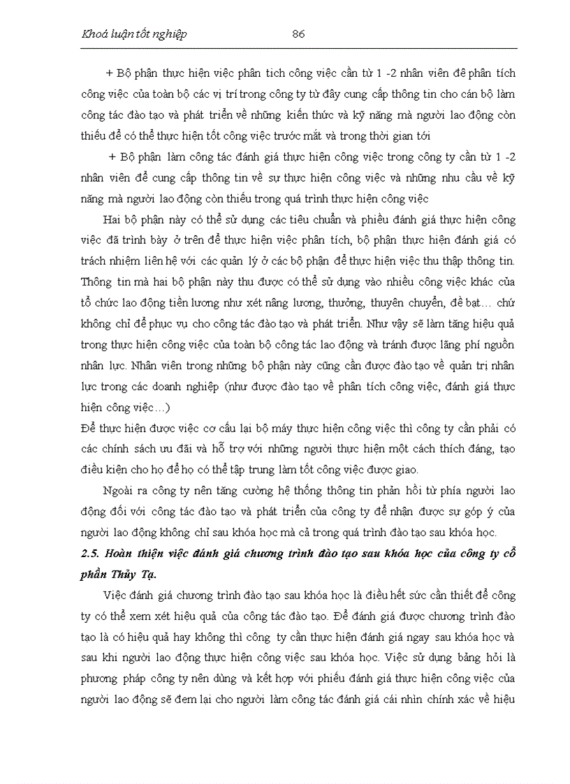 image for page Hoàn thiện công tác đào tạo và phát triển nguồn nhân lực tại công ty cổ phần Thủy Tạ 1